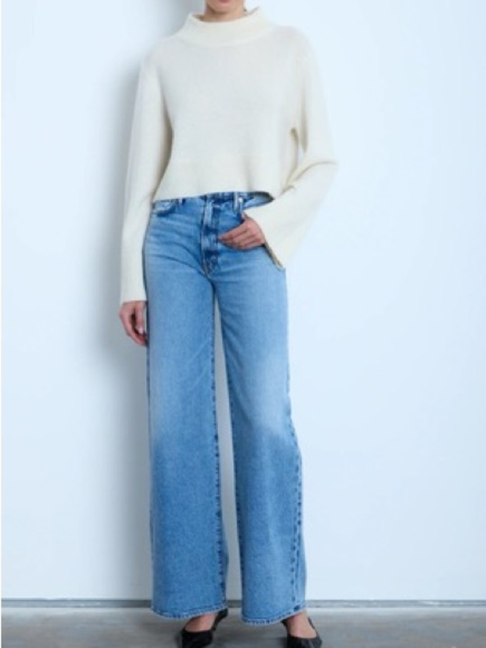 BETRO SIMONE ALEXA WIDE LEG DENIM JEAN